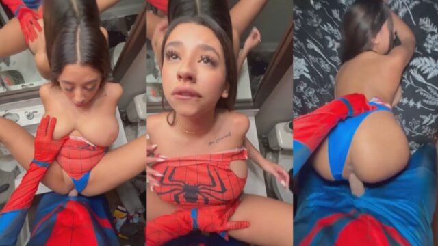 Sariixo Spider Girl Sex Tape OnlyFans Video Leaked