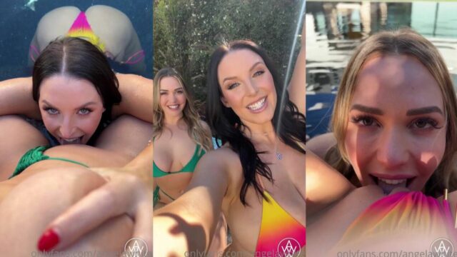 Angela White Pool GG With Mia Malkova OnlyFans Video Leaked