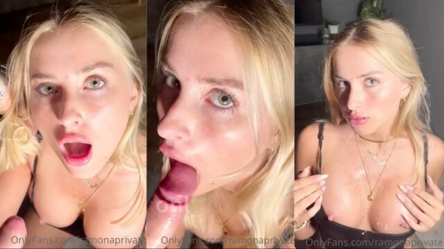 RamonaPrivate Suck Till He Cums All Over My Pretty Tits OnlyFans Video Leaked