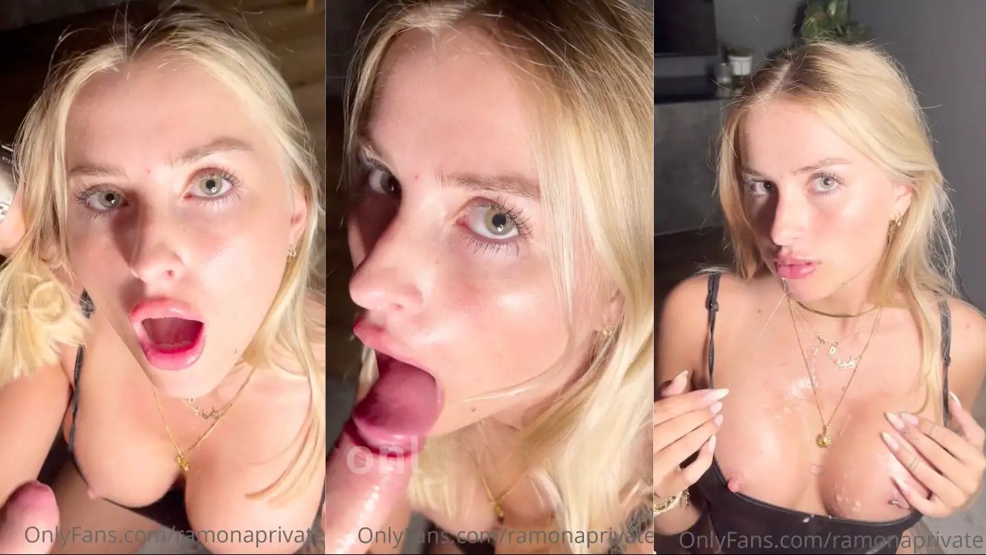 RamonaPrivate Suck Till He Cums All Over My Pretty Tits OnlyFans Video  Leaked – ThotChicks