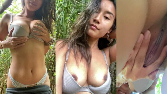 Isla Summer Outdoors Strip Tease OnlyFans Video Leaked