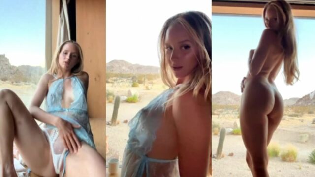 Caroline Zalog Desert OnlyFans Livestream Leaked