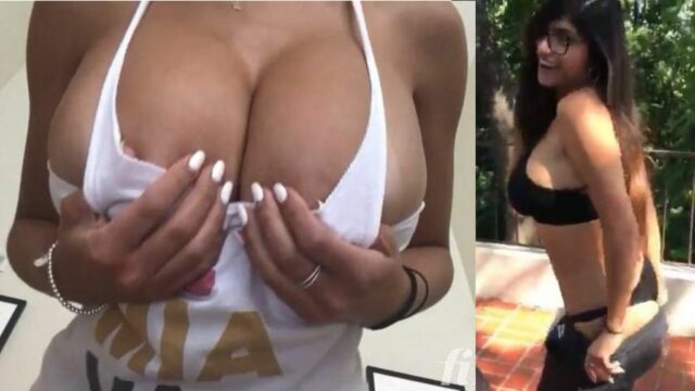 Mia Khalifa Striptease Compilation OnlyFans Video Leaked