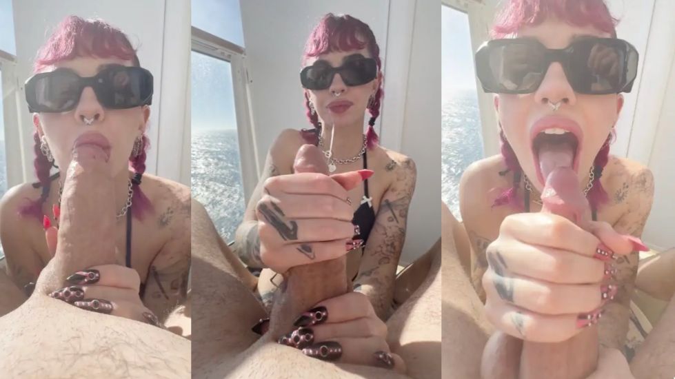 Emily Oram Gives Blowjob For Random Guy Onlyfans Video Leaked