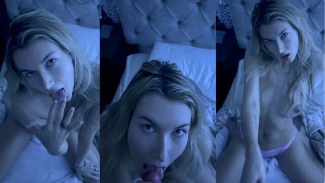 Sabrina Vaz Sloppy Blowjob And Creamy Mouth Onlyfans Video Leaked