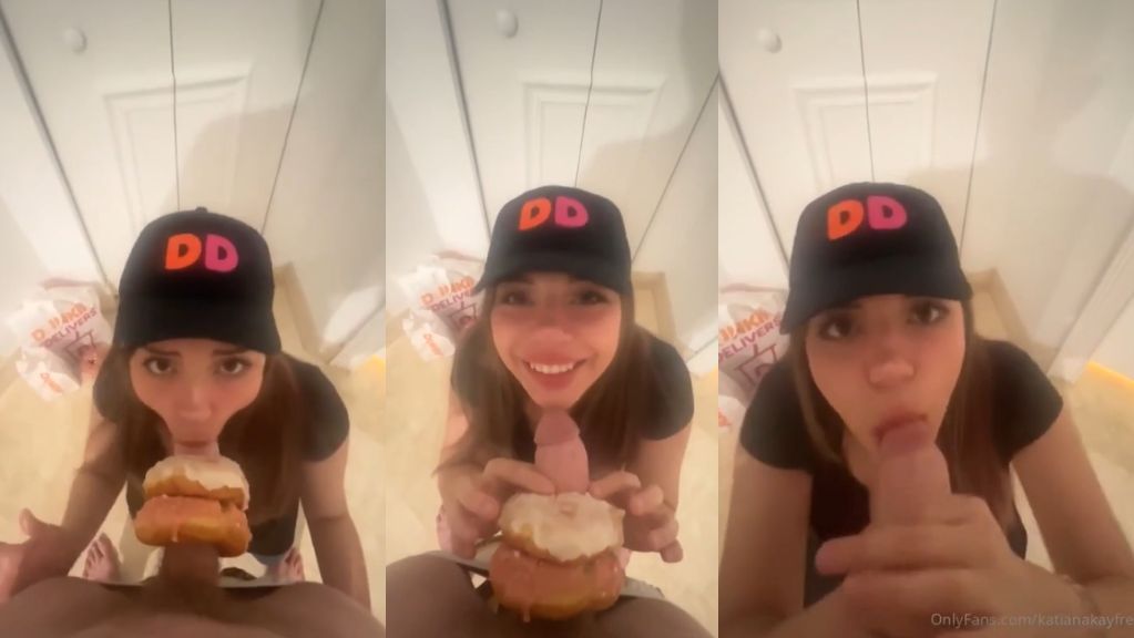 Katiana Kay Dunkin Donuts Employee Blowjob Onlyfans Video Leaked