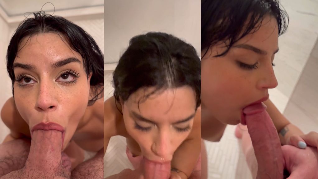 Hannah Jo POV Blowjob In Bathroom And Cum On Face Onlyfans Video Leaked