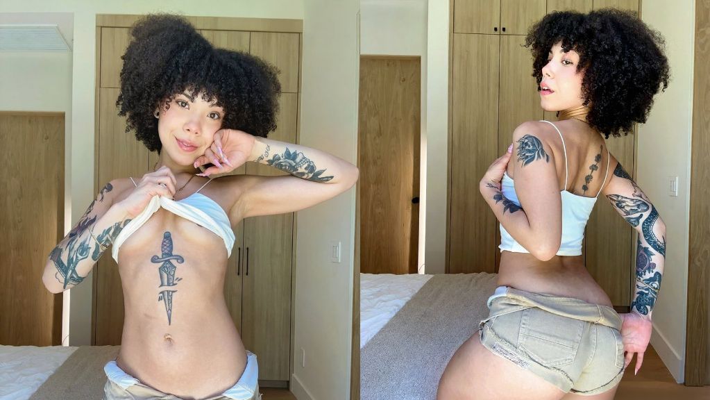 Shweetnlow Showing Her Tatto Onlyfans Photos Leaked