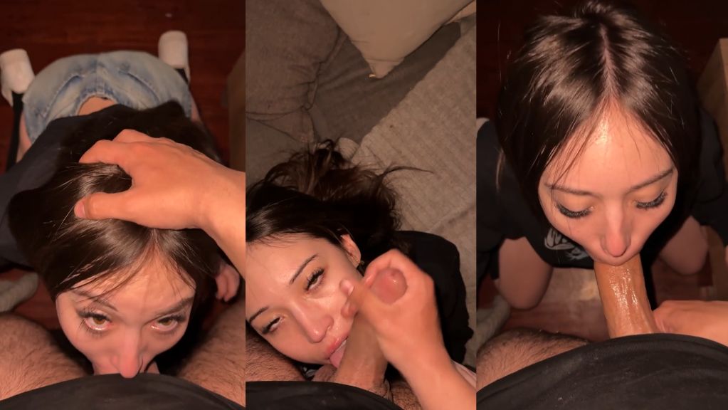 MewSlut Sucks His Cock And Balls At Movie Night Onlyfans Video Leaked