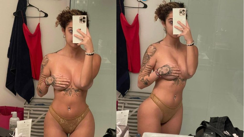 Malu Trevejo Topless Nipple Slip Nudes Onlyfans Photos Leaked