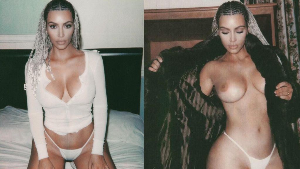 Kim Kardashian Nude Thong Magazine Onlyfans Photos Leaked