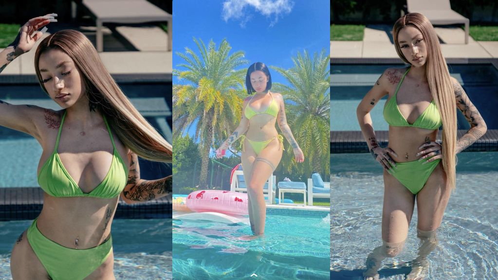 Bhad Bhabie Sexy Pool Bikini Nudes Onlyfans Photos Leaked