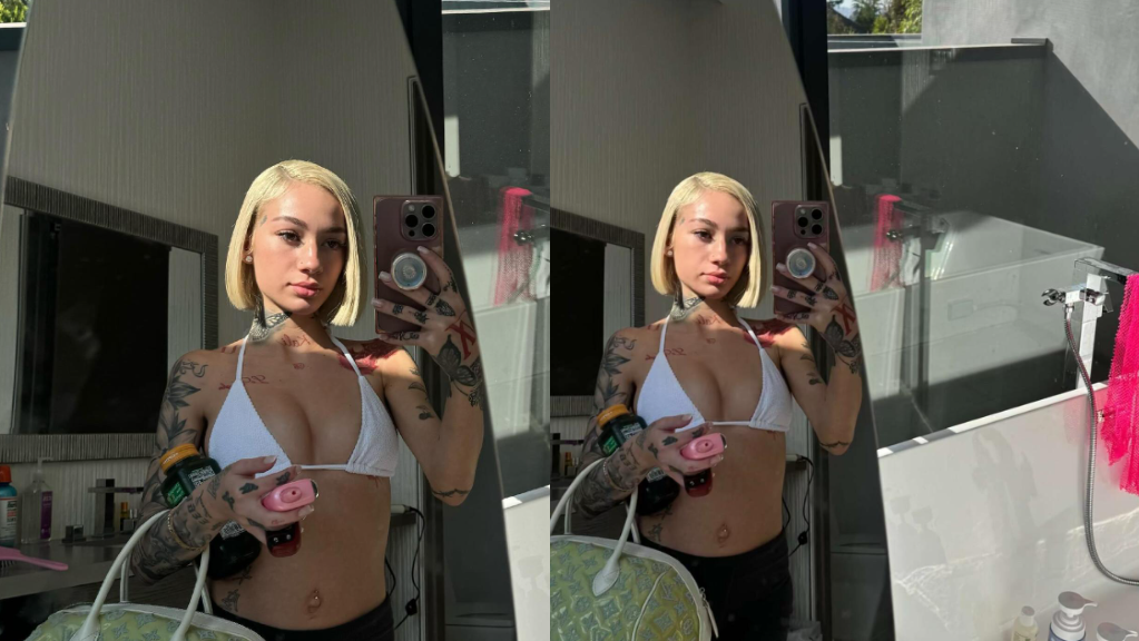 Bhad Bhabie Sexy White Bikini Tease Nudes Onlyfans Photos Leaked