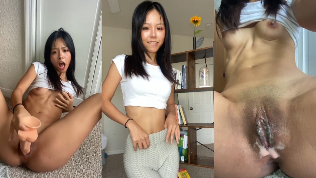 Hanna Zuki Hot Petite Strips To Ride Her Dildo Onlyfans Video Leaked