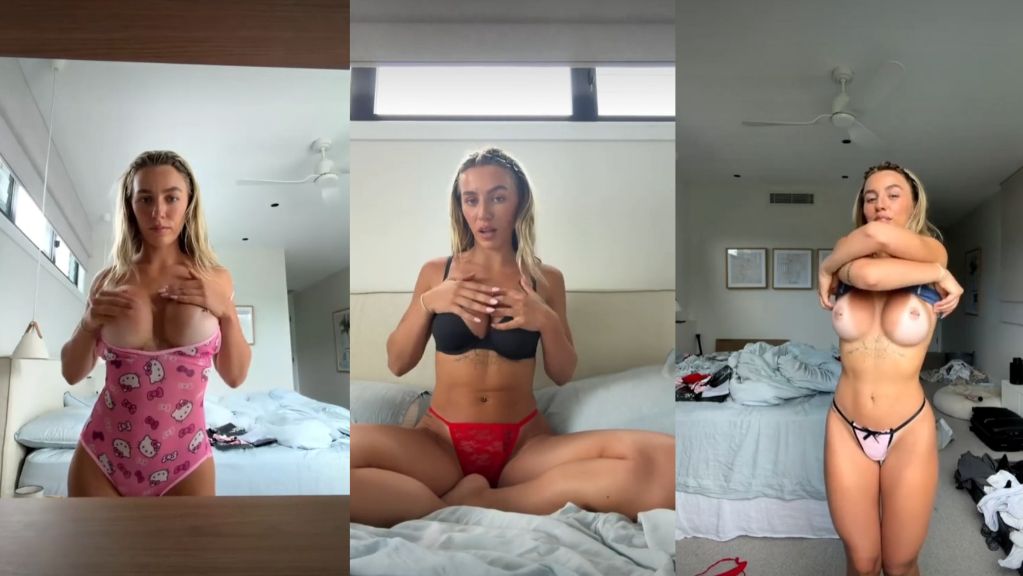 Rebecca McLeod Lingerie Try-On Haul Livestream Onlyfans Video Leaked